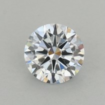 Lab Created 0.62 Carat G-VVS2 Round Diamond