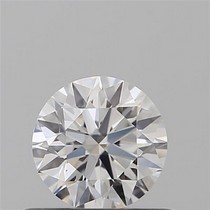 0.54 Carat E-VS2 Round Natural Diamond