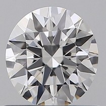 0.54 Carat E-VS1 Round Natural Diamond 0.54 Carat E-VS1 Round Natural Diamond