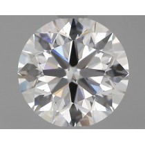 Lab Created 1.23 Carat D-SI1 Round Diamond