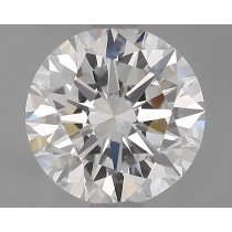 Lab Created 1.14 Carat D-VVS1 Round Diamond