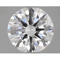 Lab Created 1.08 Carat D-VVS1 Round Diamond