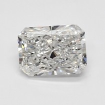 Lab Created 0.81 Carat E-VS1 Radiant Cut Diamond