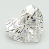 Lab Created 1.73 Carat E-VS1 Heart Shaped Diamond