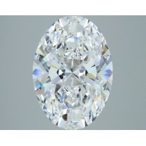 Lab Created 5.58 Carat D-VVS2 Oval Diamond Lab Created 5.58 Carat D-VVS2 Oval Diamond