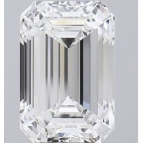 Lab Created 5.58 Carat F-VS1 Emerald Cut Diamond Lab Created 5.58 Carat F-VS1 Emerald Cut Diamond