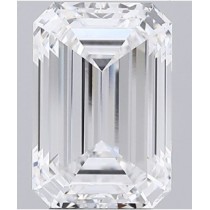 Lab Created 3.88 Carat E-VVS1 Emerald Cut Diamond Lab Created 3.88 Carat E-VVS1 Emerald Cut Diamond