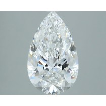 Lab Created 3.08 Carat D-VS1 Pear Shaped Diamond Certified By GIA Lab Created 3.08 Carat D-VS1 Pear Shaped Diamond Certified By GIA