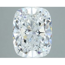 Lab Created 4.58 Carat E-VVS1 Cushion Cut Diamond Lab Created 4.58 Carat E-VVS1 Cushion Cut Diamond