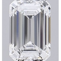Lab Created 2.84 Carat D-VVS2 Emerald Cut Diamond Lab Created 2.84 Carat D-VVS2 Emerald Cut Diamond