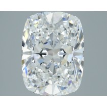 Lab Created 4.56 Carat F-VVS2 Cushion Cut Diamond