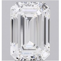 Lab Created 3.57 Carat E-VVS2 Emerald Cut Diamond Lab Created 3.57 Carat E-VVS2 Emerald Cut Diamond