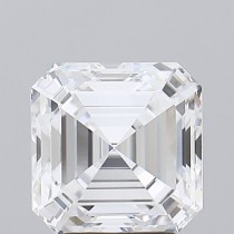 Lab Created 3.53 Carat D-VVS2 Asscher Cut Diamond Lab Created 3.53 Carat D-VVS2 Asscher Cut Diamond
