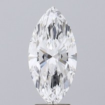 Lab Created 3.55 Carat E-VVS2 Marquise Cut Diamond Lab Created 3.55 Carat E-VVS2 Marquise Cut Diamond