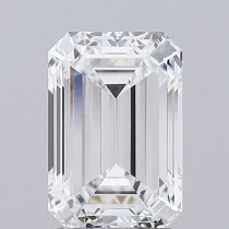 Lab Created 2.50 Carat D-VVS2 Emerald Cut Diamond Lab Created 2.50 Carat D-VVS2 Emerald Cut Diamond