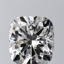 Lab Created 2.72 Carat G-VS1 Cushion Cut Diamond Lab Created 2.72 Carat G-VS1 Cushion Cut Diamond