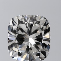 Lab Created 2.71 Carat G-VS1 Cushion Cut Diamond