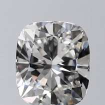 Lab Created 2.40 Carat G-VS1 Cushion Cut Diamond Lab Created 2.40 Carat G-VS1 Cushion Cut Diamond