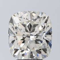 Lab Created 4.01 Carat H-VS1 Cushion Cut Diamond