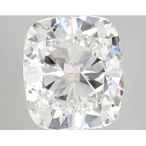 Lab Created 4.21 Carat E-VVS2 Cushion Cut Diamond
