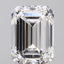 Lab Created 3.93 Carat F-VS1 Emerald Cut Diamond Lab Created 3.93 Carat F-VS1 Emerald Cut Diamond