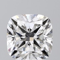 Lab Created 2.25 Carat E-VS1 Cushion Cut Diamond Lab Created 2.25 Carat E-VS1 Cushion Cut Diamond