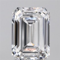 Lab Created 2.44 Carat D-VS1 Emerald Cut Diamond Lab Created 2.44 Carat D-VS1 Emerald Cut Diamond