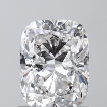 Lab Created 1.01 Carat D-VS1 Cushion Cut Diamond