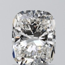 Lab Created 1.23 Carat F-VS1 Cushion Cut Diamond Lab Created 1.23 Carat F-VS1 Cushion Cut Diamond