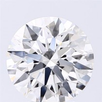 Lab Created 3.71 Carat F-VS2 Round Diamond Lab Created 3.71 Carat F-VS2 Round Diamond