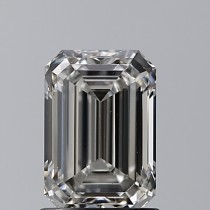 Lab Created 1.21 Carat H-VS1 Emerald Cut Diamond Lab Created 1.21 Carat H-VS1 Emerald Cut Diamond