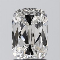 Lab Created 1.56 Carat F-VVS2 Cushion Cut Diamond Lab Created 1.56 Carat F-VVS2 Cushion Cut Diamond