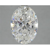 Lab Created 4.31 Carat E-VVS2 Oval Diamond