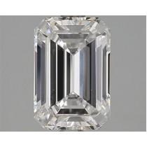 Lab Created 2.50 Carat D-VS2 Emerald Cut Diamond Lab Created 2.50 Carat D-VS2 Emerald Cut Diamond