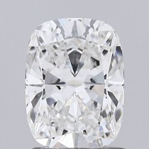 Lab Created 1.35 Carat F-VS1 Cushion Cut Diamond