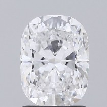 Lab Created 1.34 Carat D-VVS2 Cushion Cut Diamond Lab Created 1.34 Carat D-VVS2 Cushion Cut Diamond