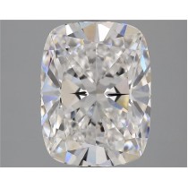 Lab Created 3.58 Carat E-VVS2 Cushion Cut Diamond Lab Created 3.58 Carat E-VVS2 Cushion Cut Diamond
