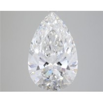 Lab Created 4.25 Carat F-VS2 Pear Shaped Diamond Lab Created 4.25 Carat F-VS2 Pear Shaped Diamond