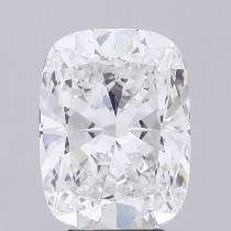 Lab Created 4.72 Carat E-VVS2 Cushion Cut Diamond Lab Created 4.72 Carat E-VVS2 Cushion Cut Diamond