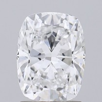 Lab Created 1.71 Carat D-VVS2 Cushion Cut Diamond Lab Created 1.71 Carat D-VVS2 Cushion Cut Diamond