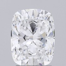 Lab Created 2.03 Carat D-VS1 Cushion Cut Diamond