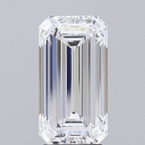 Lab Created 3.75 Carat D-VVS2 Emerald Cut Diamond Lab Created 3.75 Carat D-VVS2 Emerald Cut Diamond