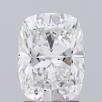 Lab Created 1.88 Carat E-VVS1 Cushion Cut Diamond Lab Created 1.88 Carat E-VVS1 Cushion Cut Diamond