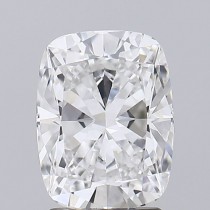 Lab Created 2.06 Carat E-VS2 Cushion Cut Diamond Lab Created 2.06 Carat E-VS2 Cushion Cut Diamond