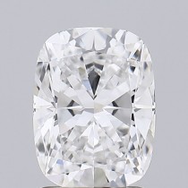 Lab Created 1.93 Carat E-VVS1 Cushion Cut Diamond Lab Created 1.93 Carat E-VVS1 Cushion Cut Diamond