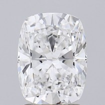 Lab Created 2.01 Carat E-VS1 Cushion Cut Diamond