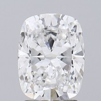 Lab Created 2.04 Carat E-VS1 Cushion Cut Diamond Lab Created 2.04 Carat E-VS1 Cushion Cut Diamond