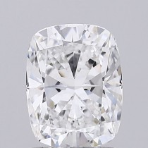 Lab Created 1.43 Carat E-VVS2 Cushion Cut Diamond Lab Created 1.43 Carat E-VVS2 Cushion Cut Diamond