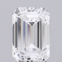 Lab Created 2.73 Carat D-VS1 Emerald Cut Diamond Lab Created 2.73 Carat D-VS1 Emerald Cut Diamond