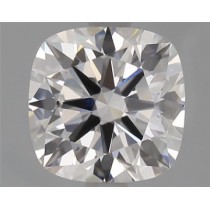 Lab Created 2.01 Carat E-VVS1 Cushion Cut Diamond